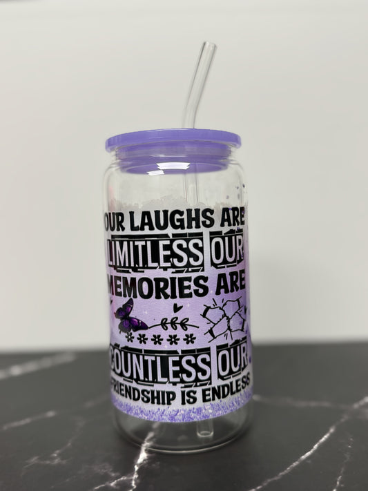 Our Laughs Are Limitless Tumbler