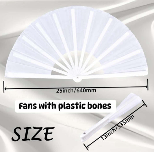 Blank Sublimation Clack Fans