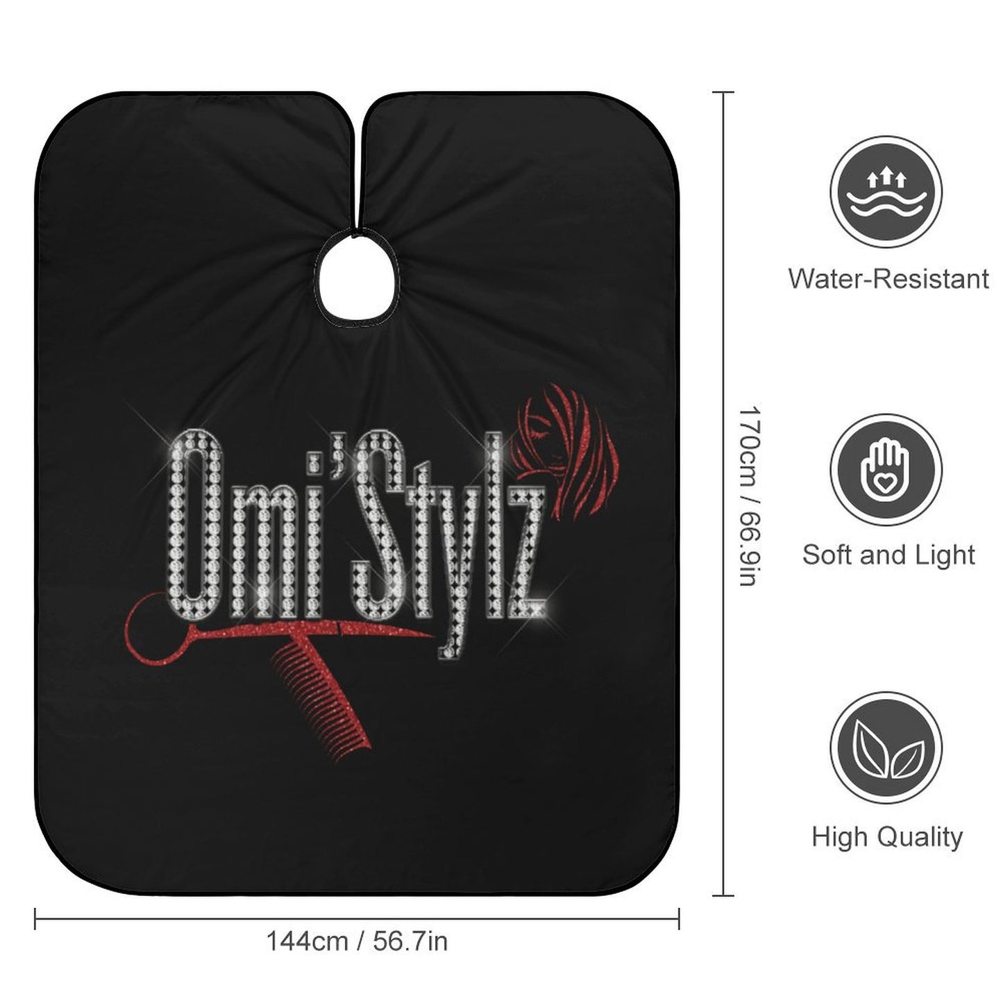 Custom Adult Barber Apron