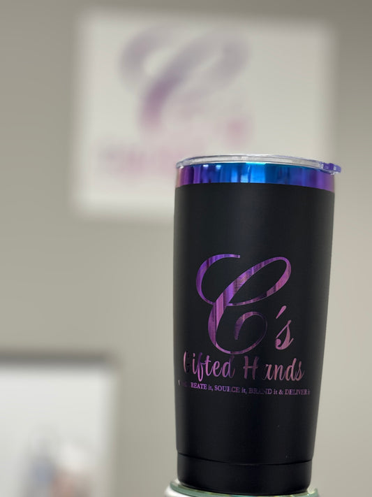 Custom 20oz engraved tumbler