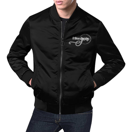 I See You Bomber Jacket for Men (Model H19)