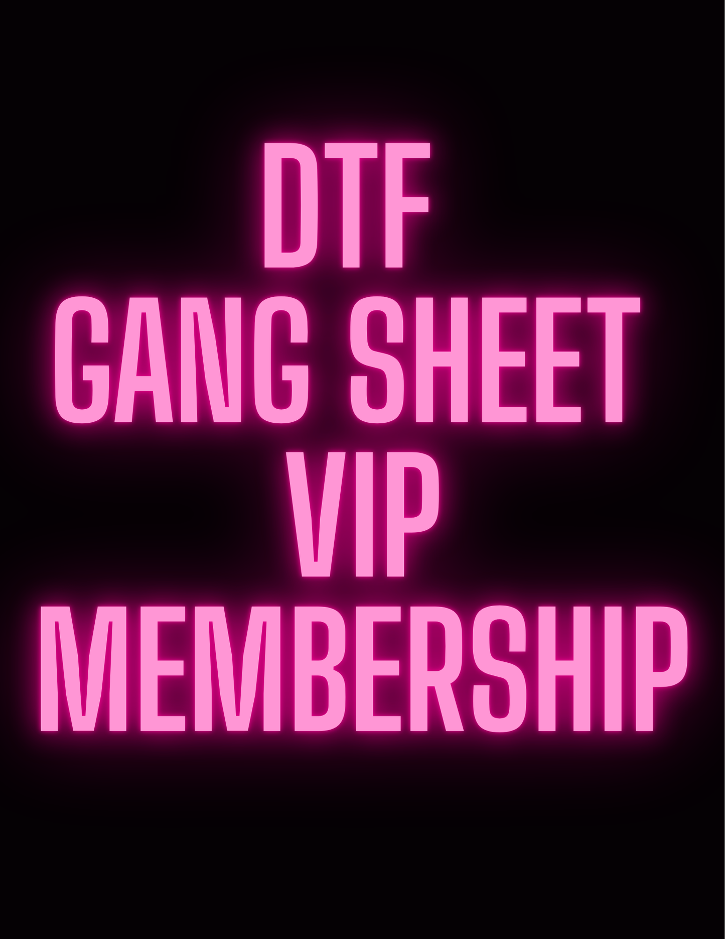 VIP MEMBER DTF Gang Sheet Builder