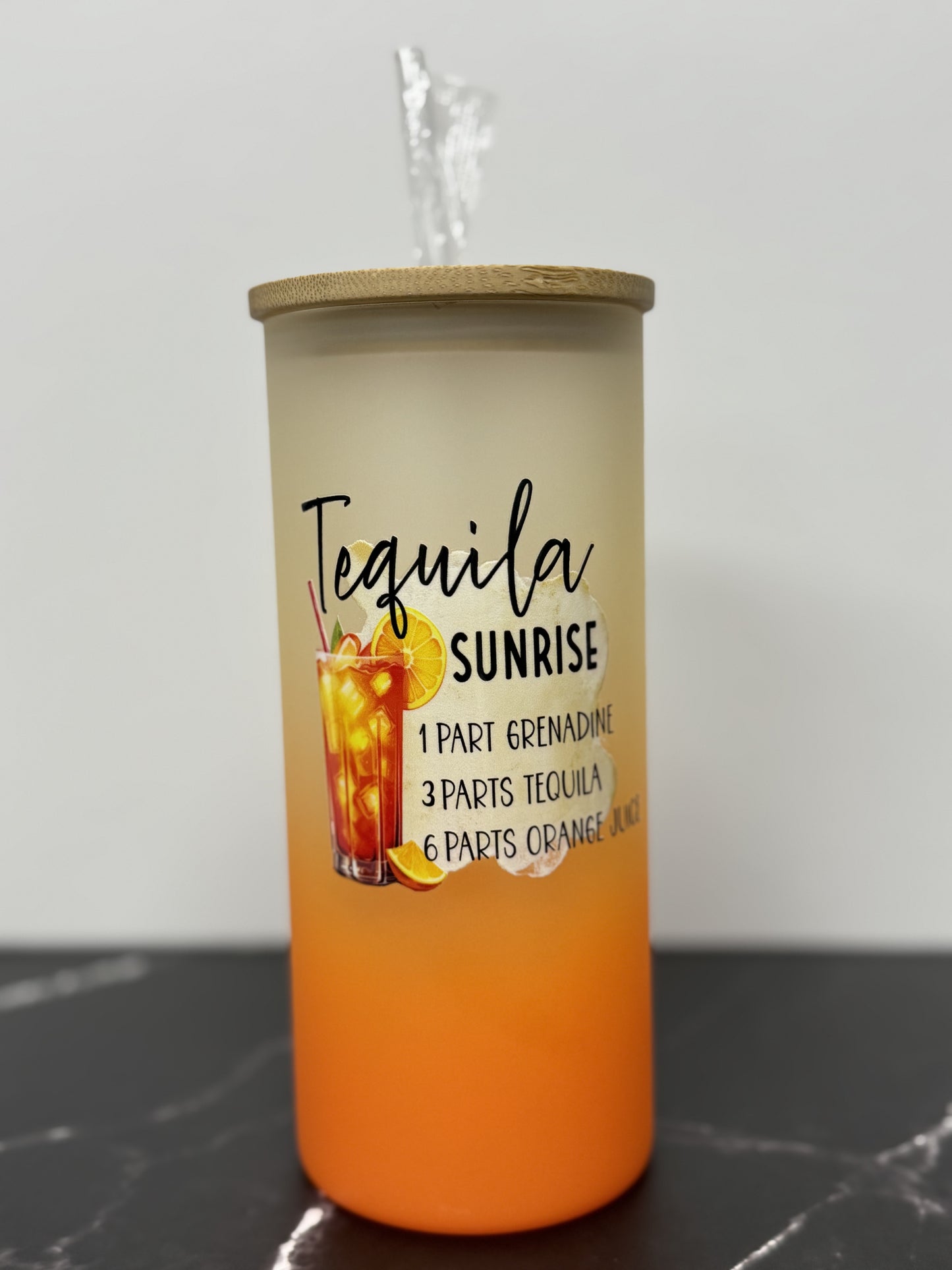 Tequila Sunrise Tumbler