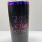 Never Give Up Because Great Things Take Time 20oz. Engraved Tumbler