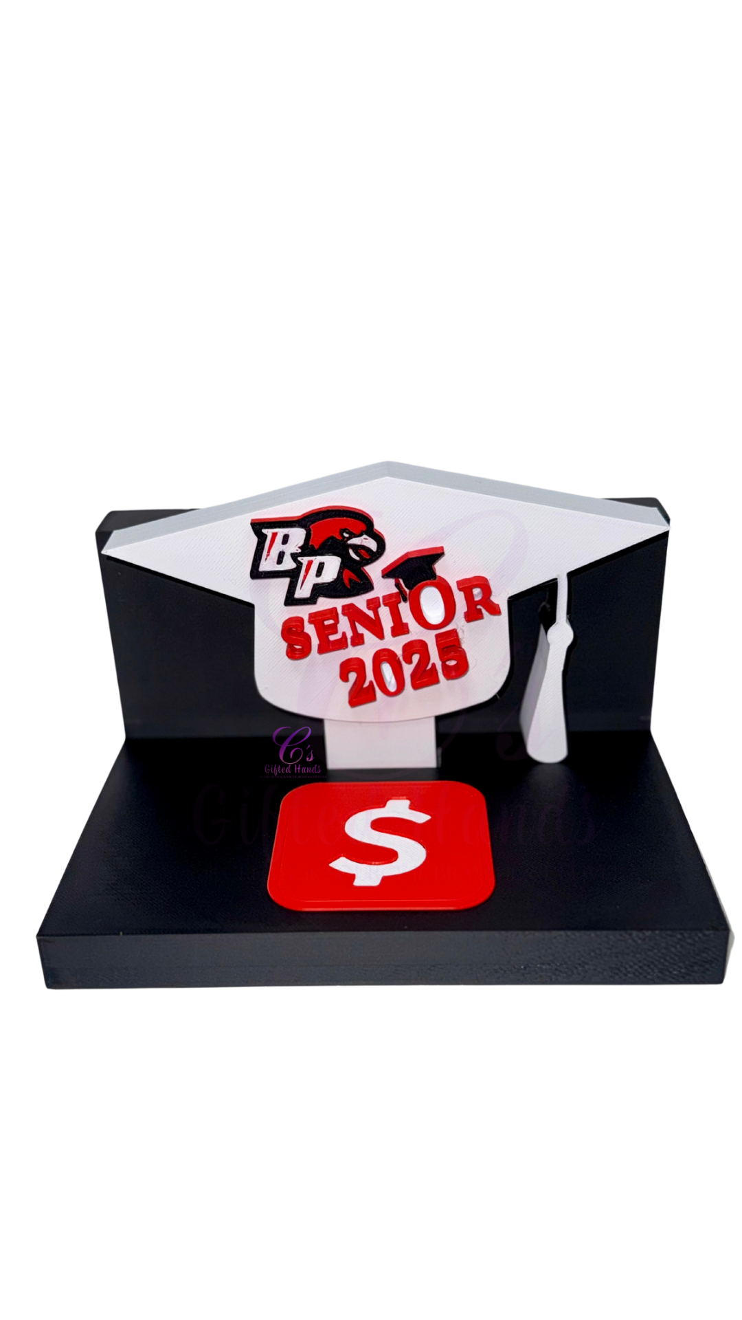 Custom Graduation Cashapp  Scan Stand