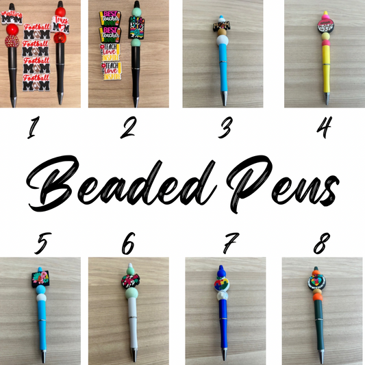 Beaded Pens