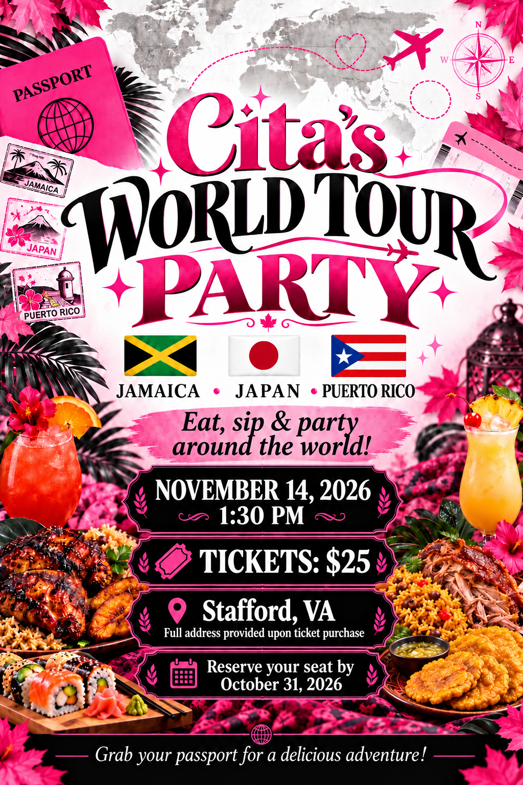 Cita’s World Tour Party