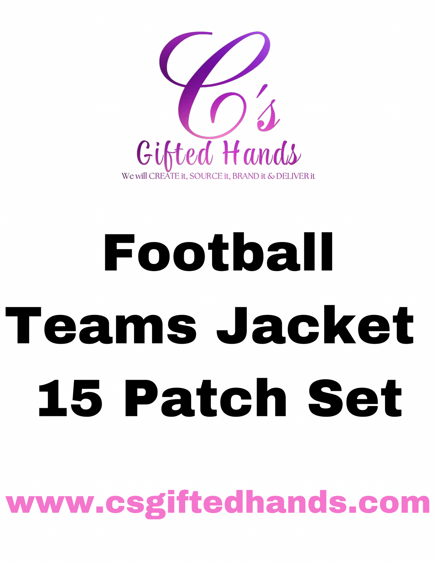 Football Teams Patch Set