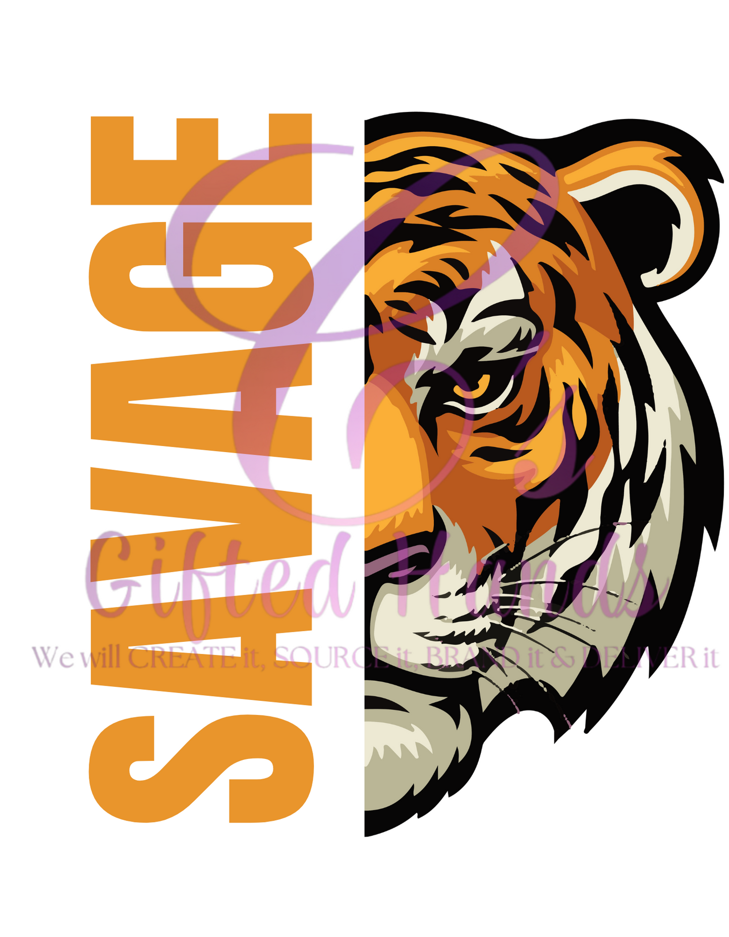 Savage Tiger Png