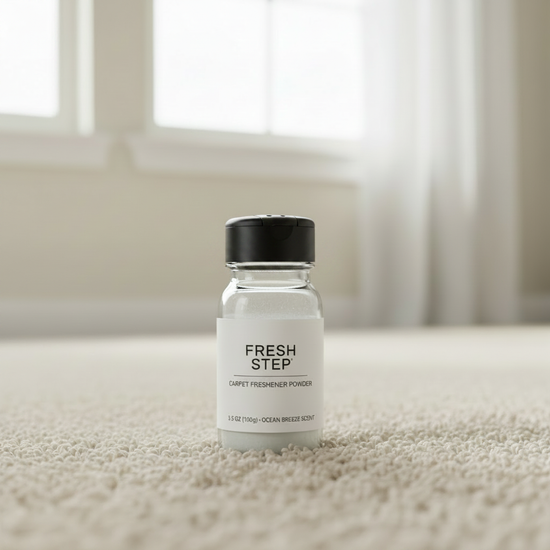 Carpet Freshener Plastic Black Top