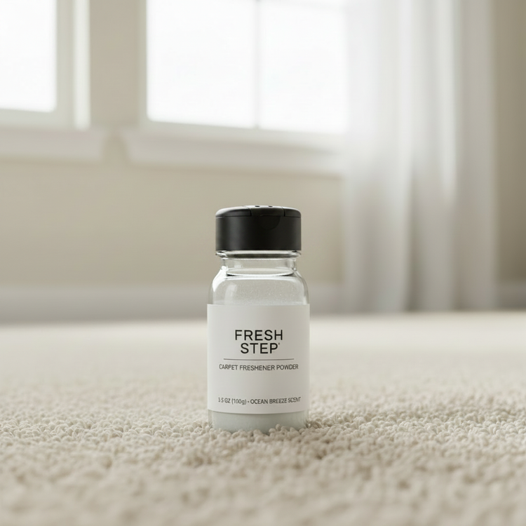 Carpet Freshener Plastic Black Top
