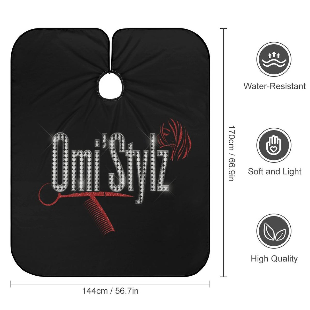 Custom Adult Barber Apron