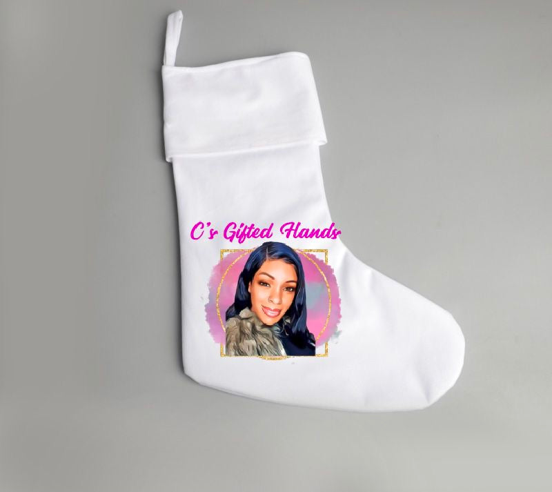 Sublimation Christmas Stocking - C’s Gifted Hands
