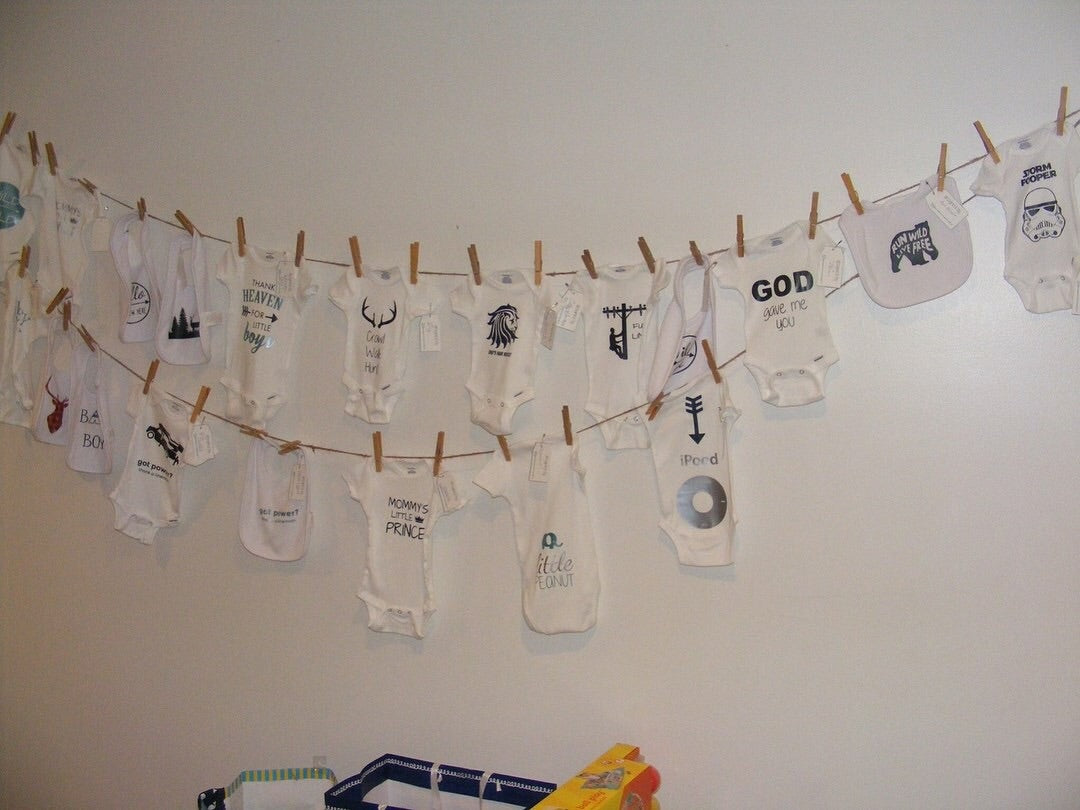Baby Shower Onesies Station - C’s Gifted Hands
